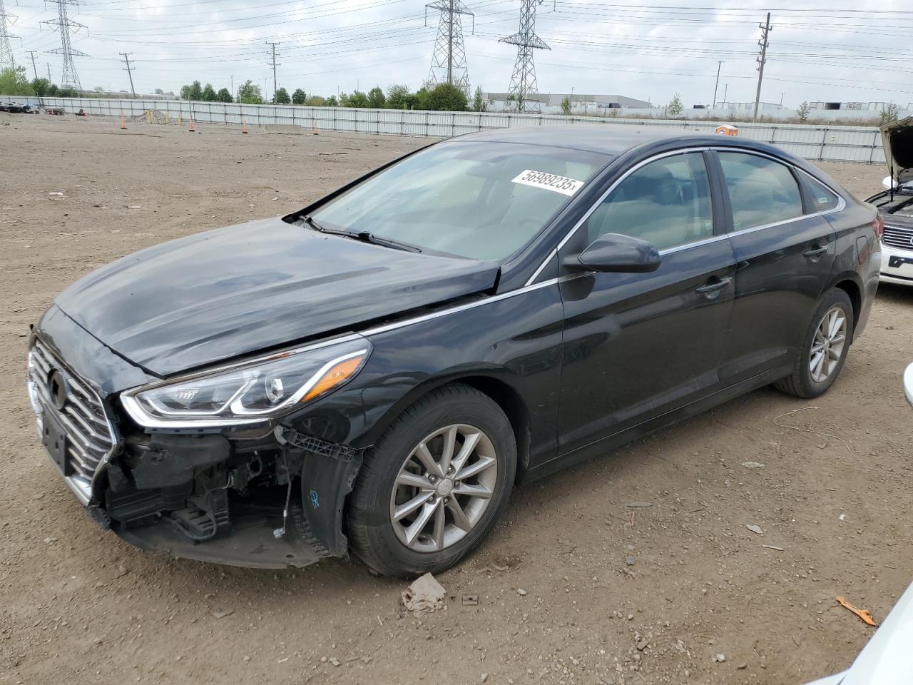 2019 Hyundai Sonata Se იყიდება Elgin-ში, IL - Front End