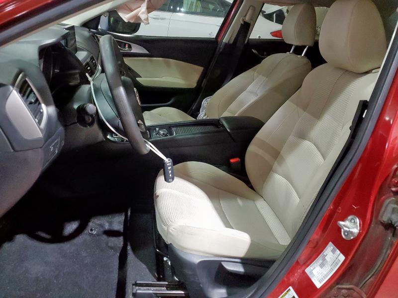  MAZDA 3 2018 Czerwony