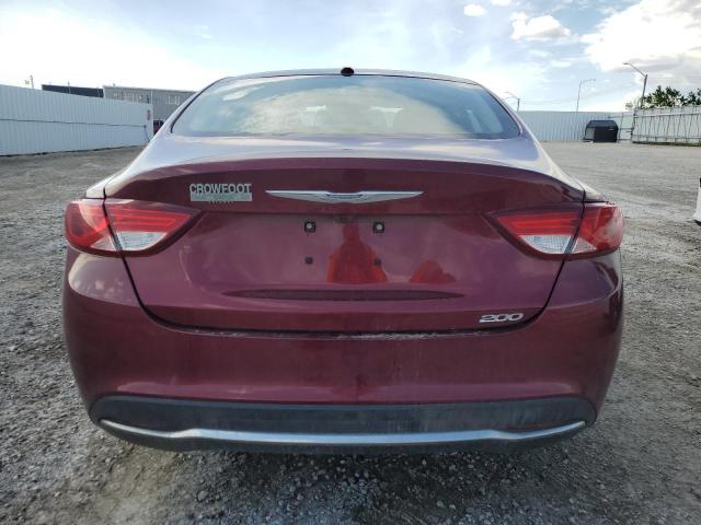Sedans CHRYSLER 200 2016 Czerwony