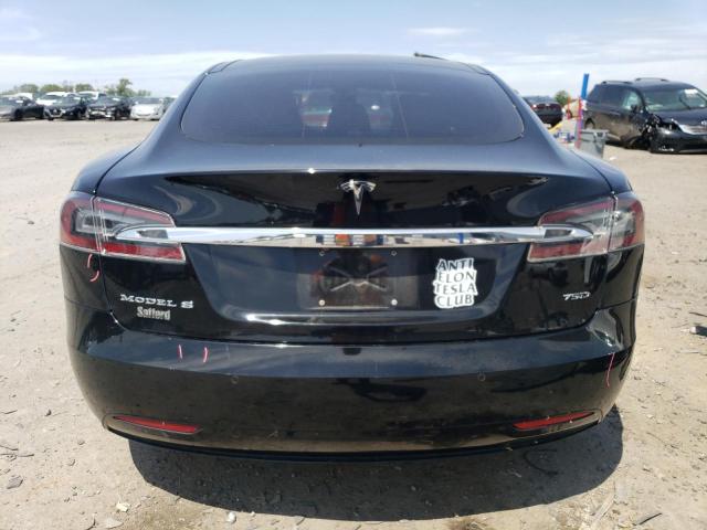 Hatchbacks TESLA MODEL S 2016 Czarny