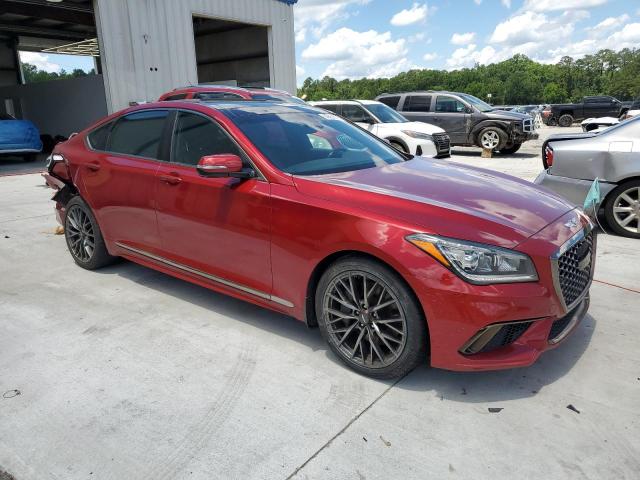  GENESIS G80 2019 Красный