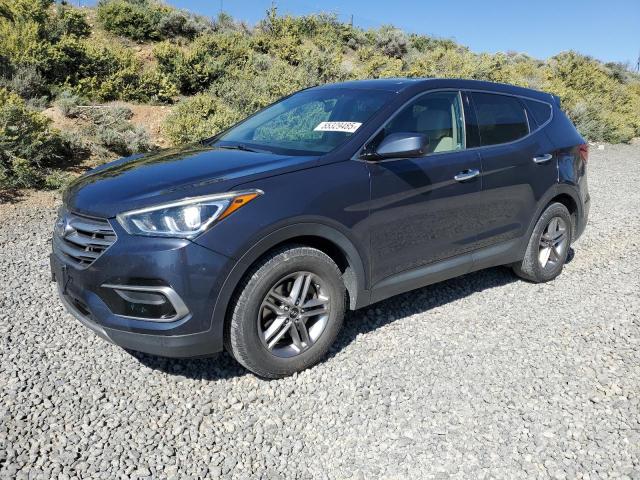  HYUNDAI SANTA FE 2017 Granatowy