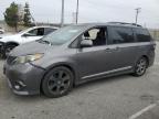 2011 Toyota Sienna Sport იყიდება Rancho Cucamonga-ში, CA - Burn