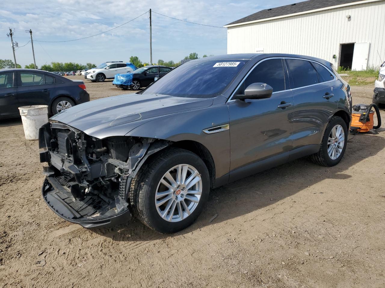 2017 Jaguar F-Pace Prestige na sprzedaż w Portland, MI - Front End