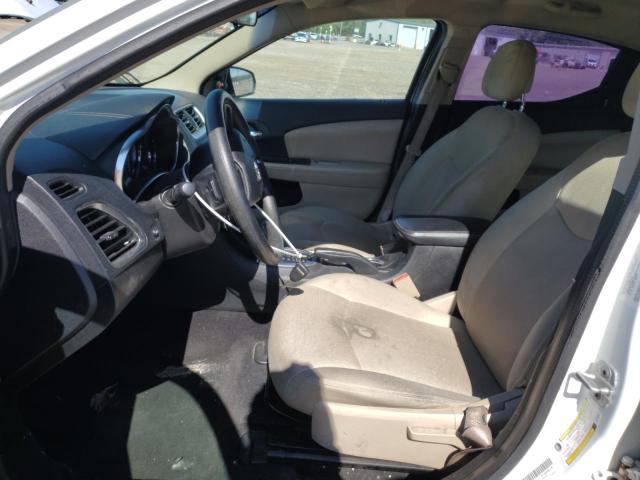 Sedans DODGE AVENGER 2014 White