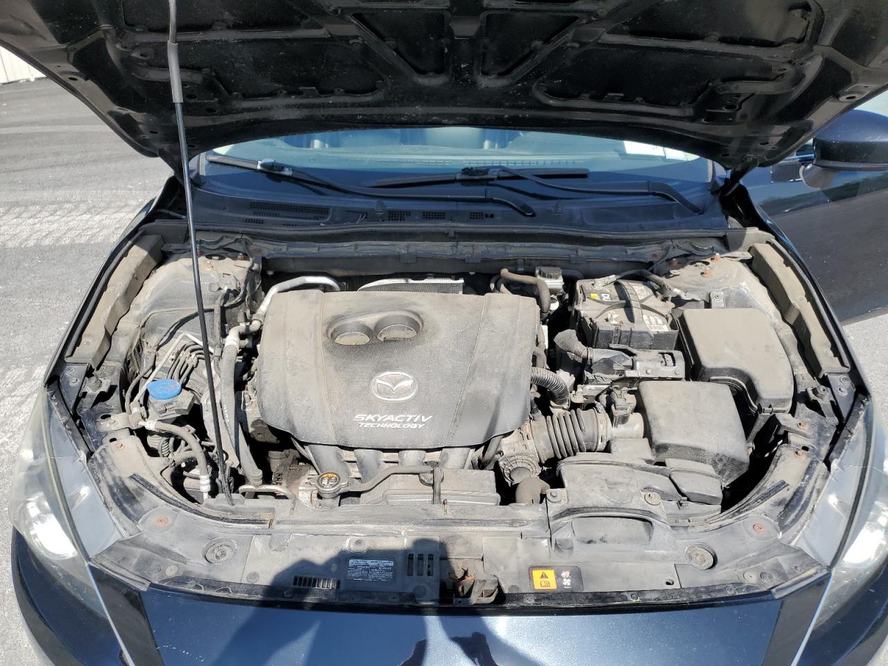2014 Mazda 3 Grand Touring VIN: JM1BM1W71E1182297 Lot: 57062835