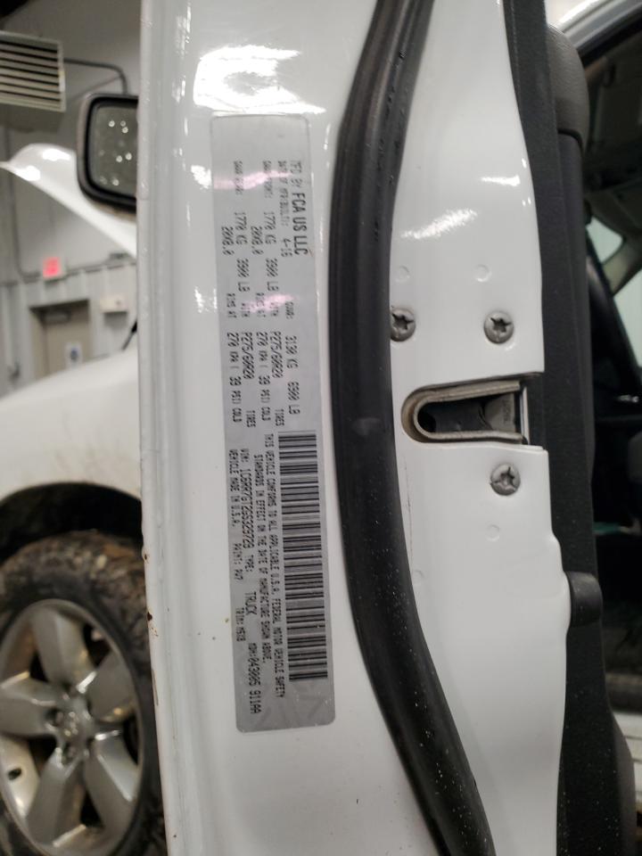 2016 Ram 1500 Slt VIN: 1C6RR7GT2GS329729 Lot: 57103445