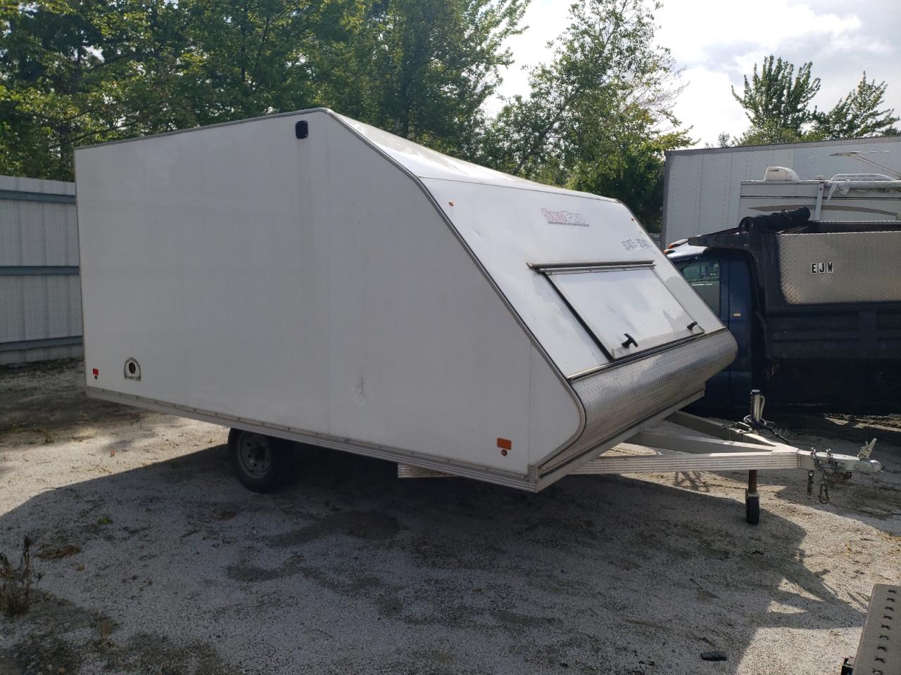 2018 Snopro Enclosed Snowmobile Trailer იყიდება North Billerica-ში, MA - Side