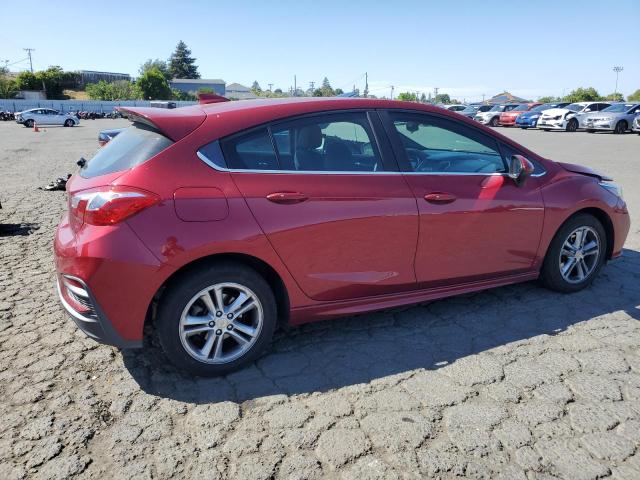  CHEVROLET CRUZE 2017 Красный
