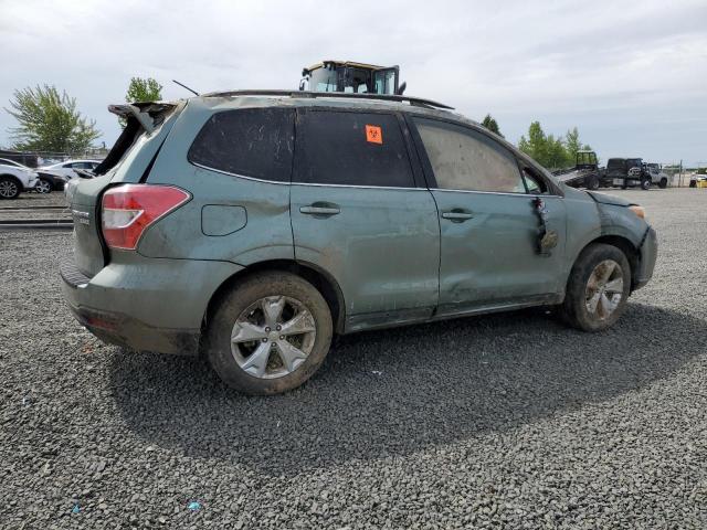  SUBARU FORESTER 2015 Zielony