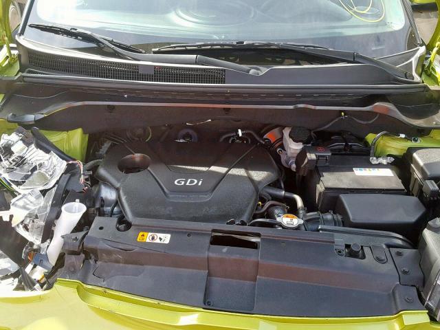  KIA SOUL 2016 Зеленый