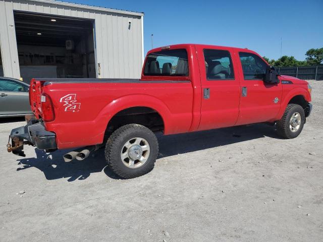 Pickups FORD F350 2015 Czerwony
