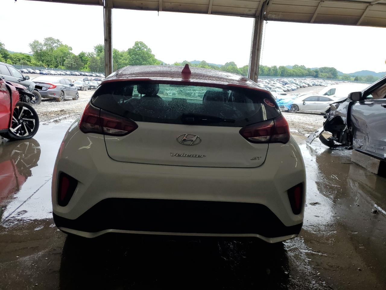 2020 Hyundai Veloster Turbo VIN: KMHTH6AB9LU029420 Lot: 58548465