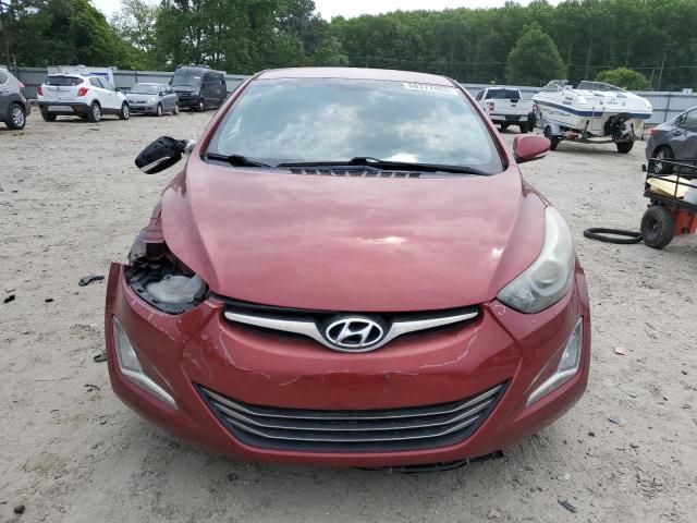  HYUNDAI ELANTRA 2015 Бургунди
