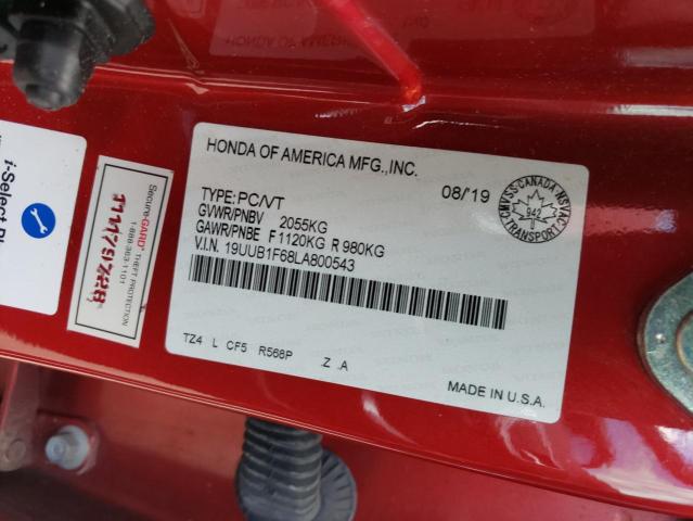 2020 ACURA TLX TECHNOLOGY