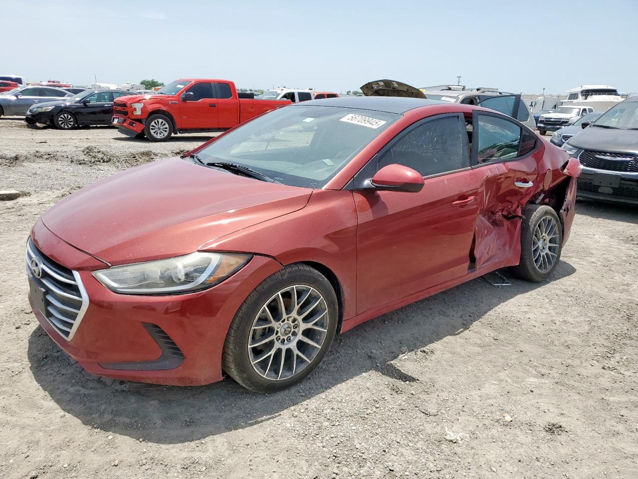 2018 Hyundai Elantra Se იყიდება Houston-ში, TX - Side
