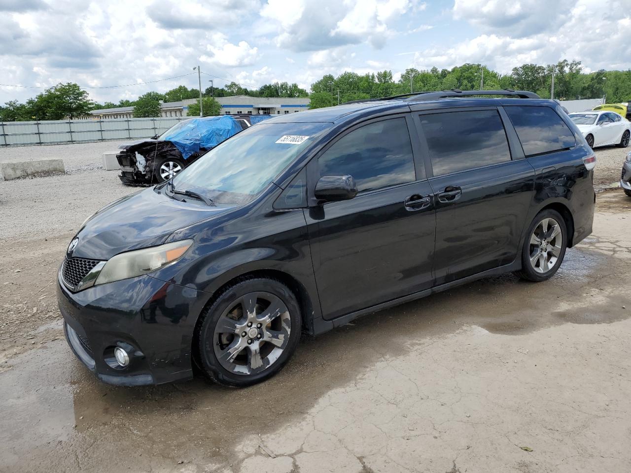 2011 Toyota Sienna Sport zu verkaufen in Louisville, KY - Hail