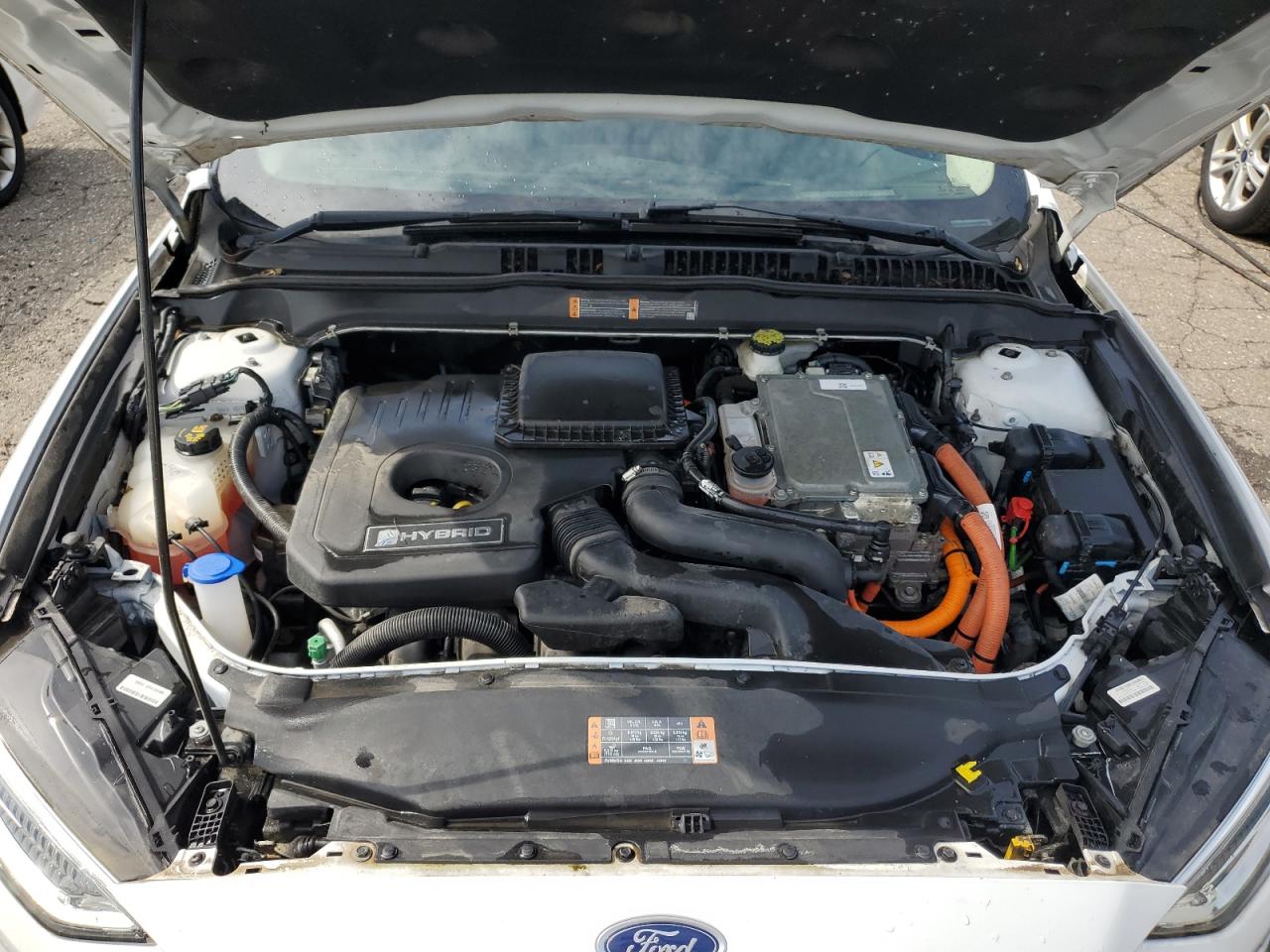 2017 Ford Fusion Se Hybrid VIN: 3FA6P0LUXHR400718 Lot: 54024485