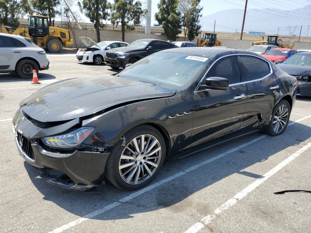 2016 Maserati Ghibli S للبيع في Rancho Cucamonga، CA - Front End