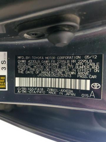 2012 TOYOTA PRIUS V   
