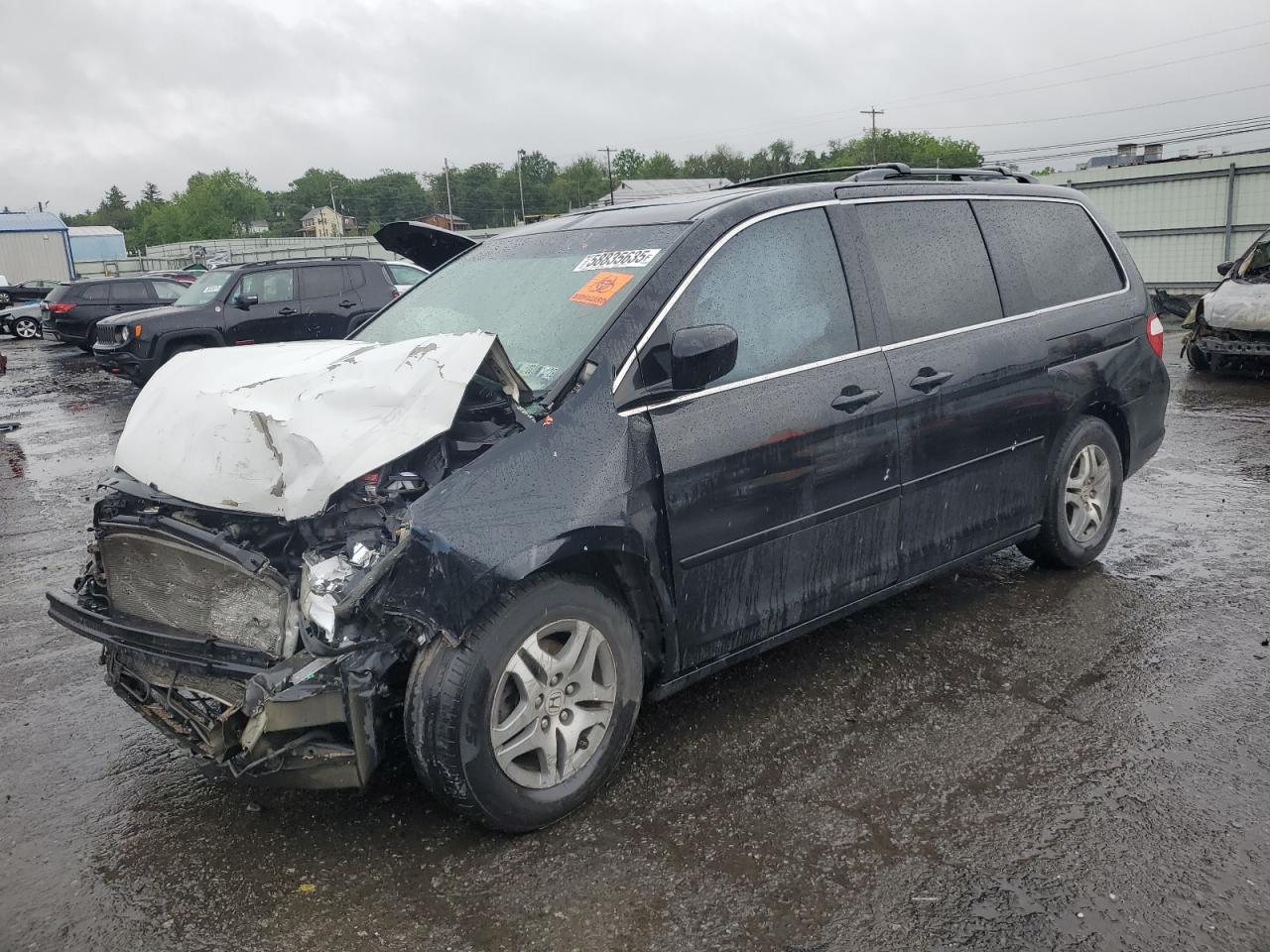 2007 Honda Odyssey Exl იყიდება Pennsburg-ში, PA - Front End