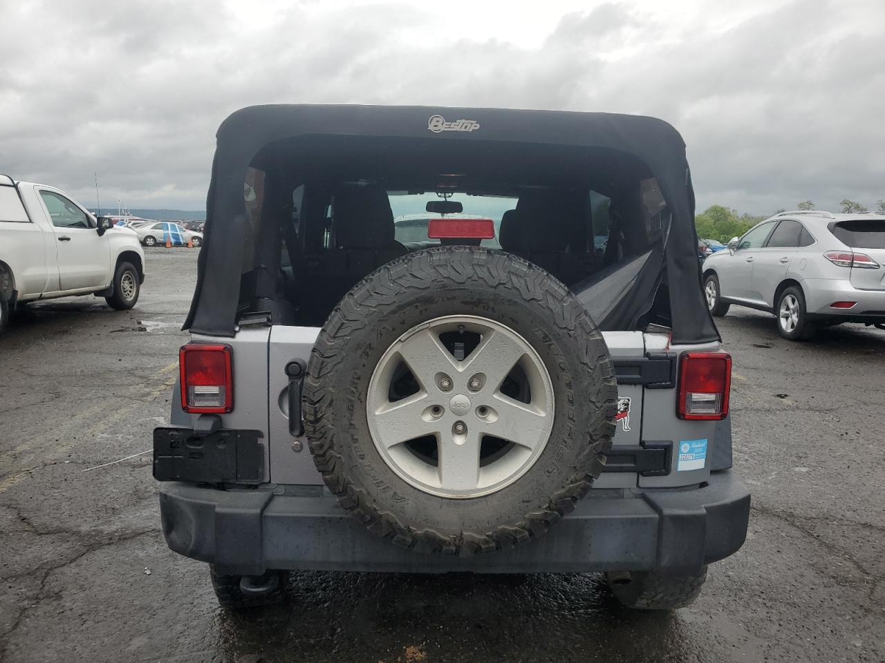 2017 Jeep Wrangler Unlimited Sport VIN: 1C4BJWDG1HL754907 Lot: 56607585