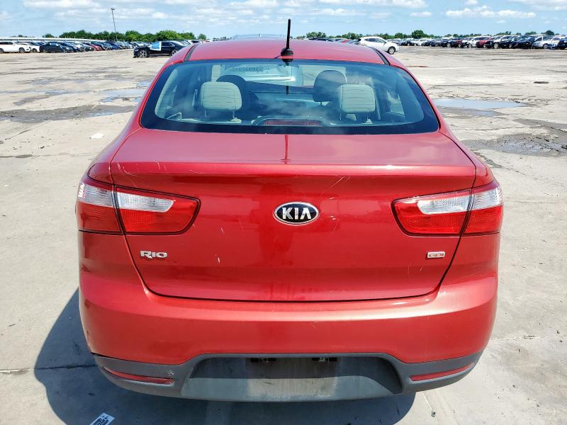  KIA RIO 2015 Czerwony