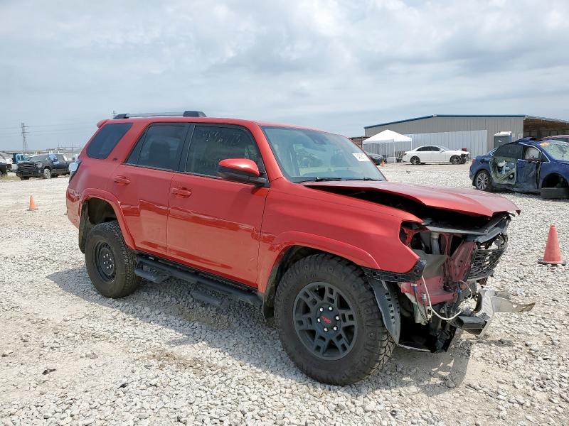  TOYOTA 4RUNNER 2022 Czerwony