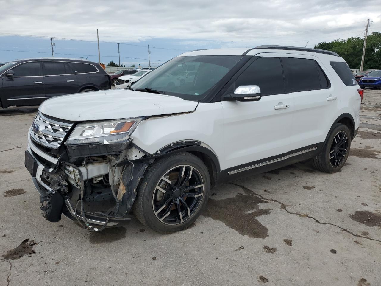 2019 Ford Explorer Xlt na sprzedaż w Oklahoma City, OK - Front End