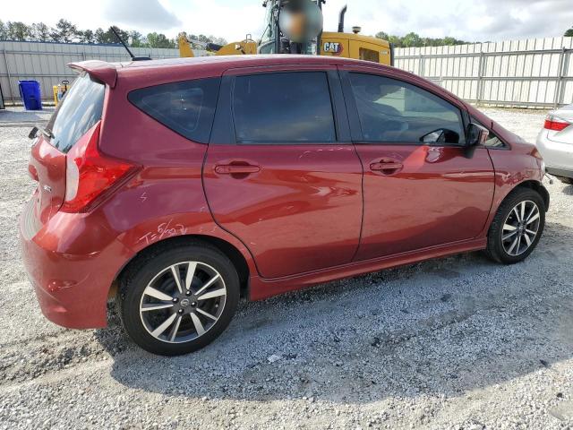  NISSAN VERSA 2018 Czerwony