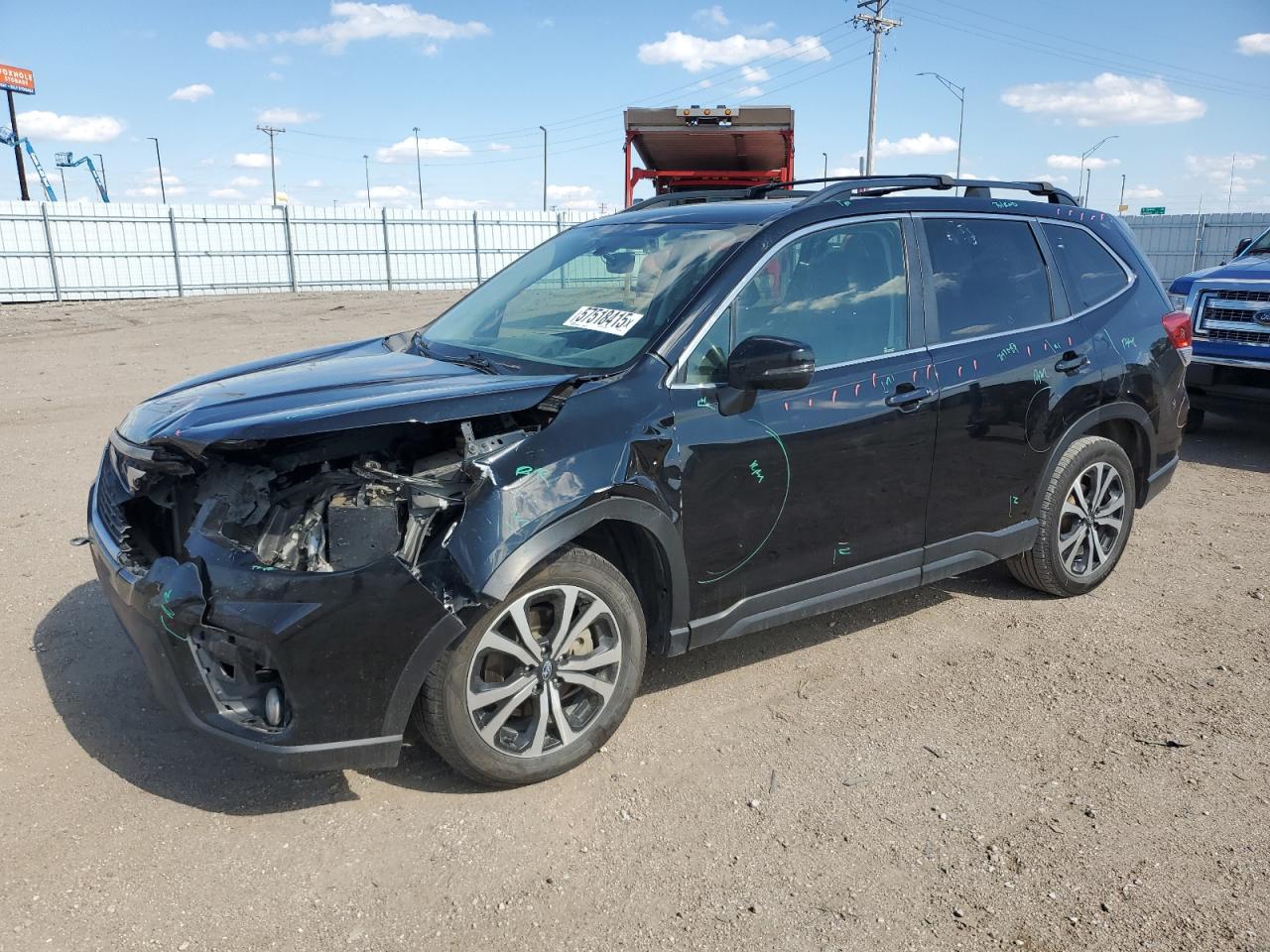 2020 Subaru Forester Limited zu verkaufen in Greenwood, NE - Front End