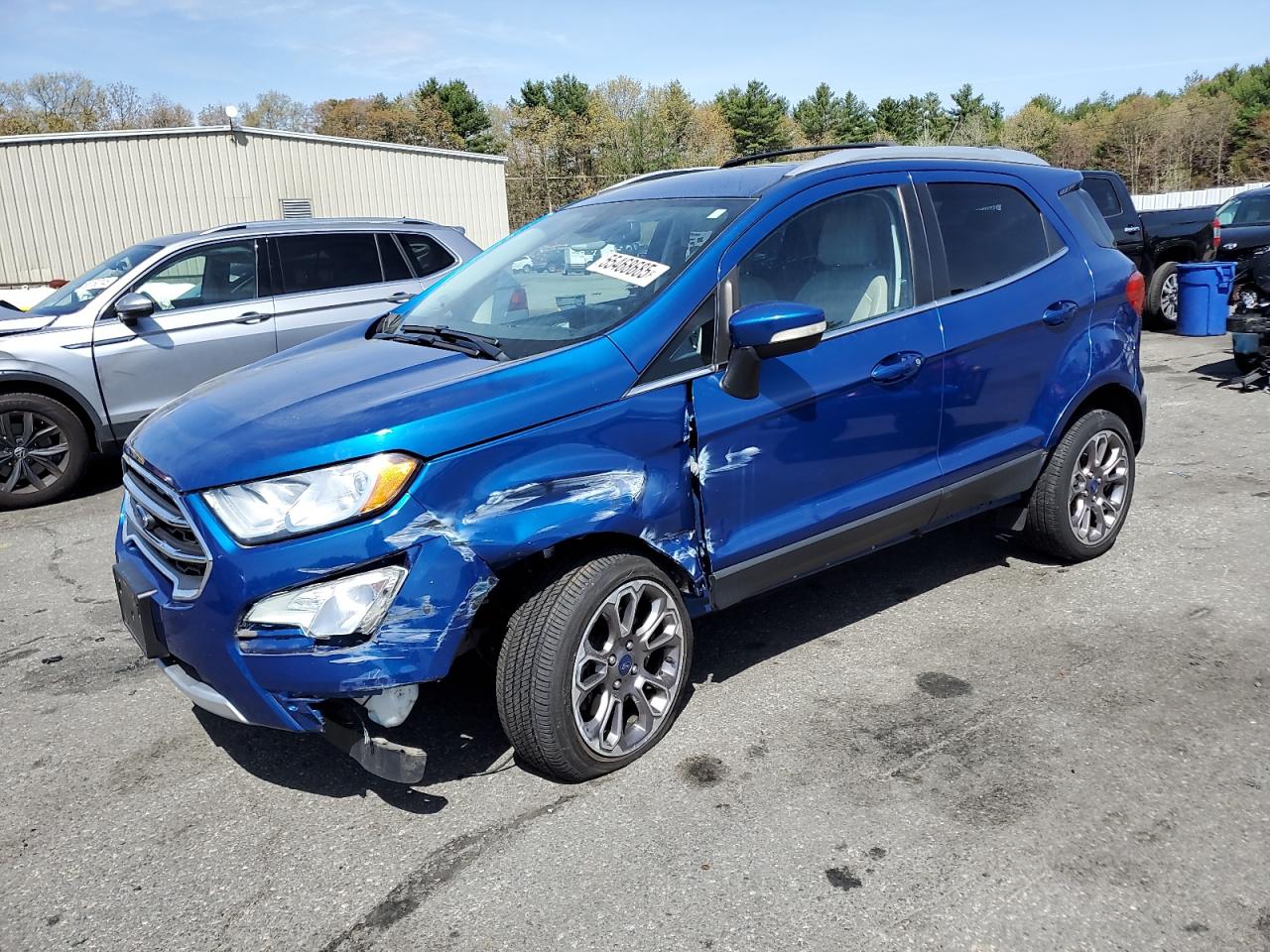 2018 Ford Ecosport Titanium იყიდება Exeter-ში, RI - Front End
