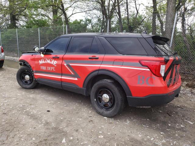  FORD EXPLORER 2022 Красный