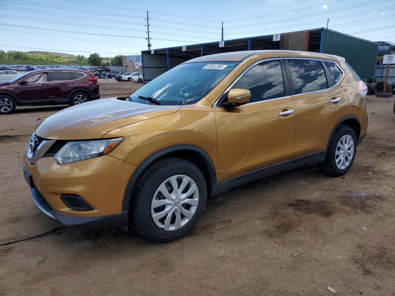 2014 Nissan Rogue S للبيع في Colorado Springs، CO - Front End