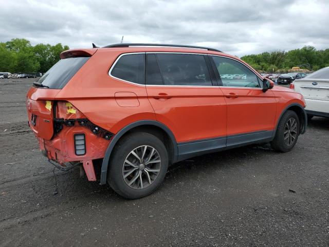  VOLKSWAGEN TIGUAN 2019 Оранжевый