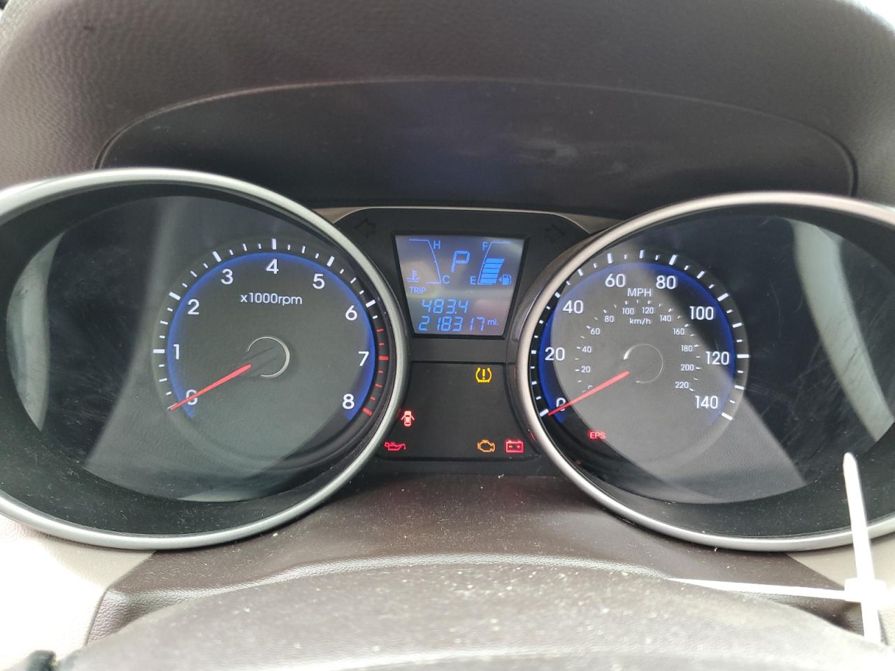 2012 Hyundai Tucson Gls VIN: KM8JUCAC8CU369104 Lot: 57643605