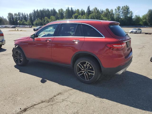  MERCEDES-BENZ GLC-CLASS 2018 Czerwony