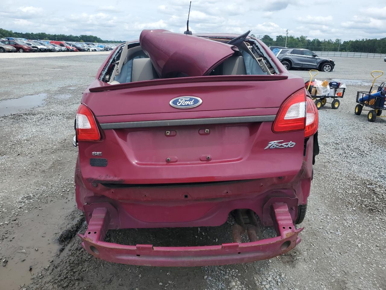 2011 Ford Fiesta Se VIN: 3FADP4BJXBM147829 Lot: 59141695