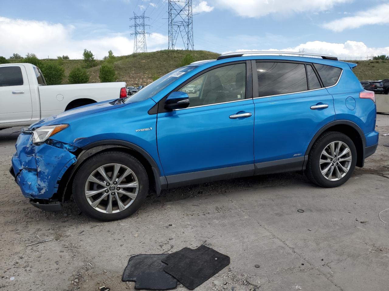 2016 Toyota Rav4 Hv Limited იყიდება Littleton-ში, CO - Front End