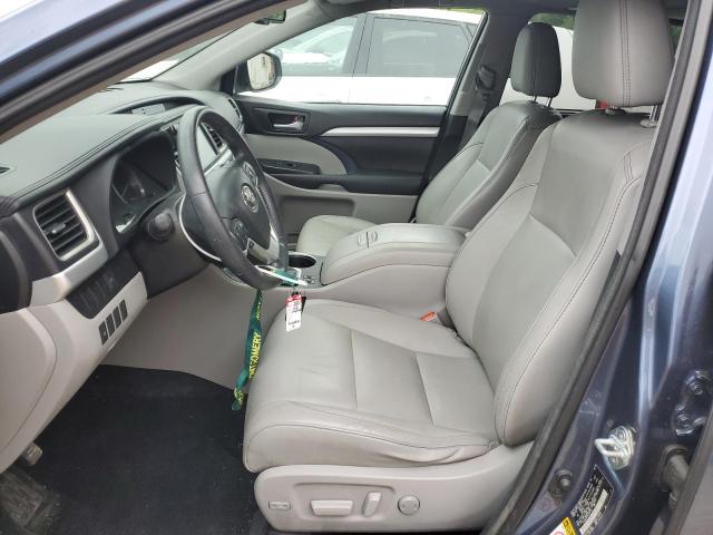  TOYOTA HIGHLANDER 2015 Blue