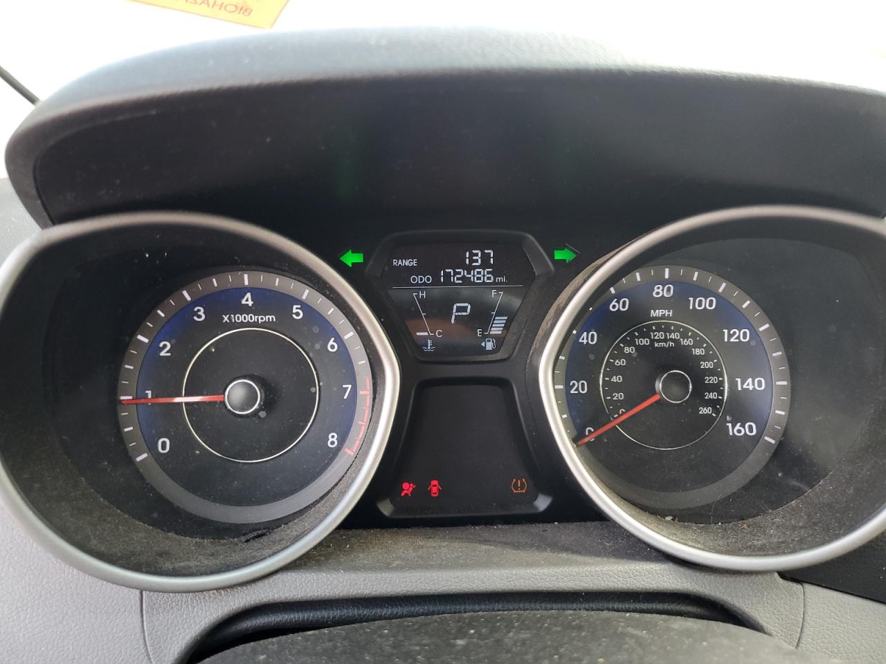 2012 Hyundai Elantra Gls VIN: KMHDH4AE1CU385556 Lot: 58581995