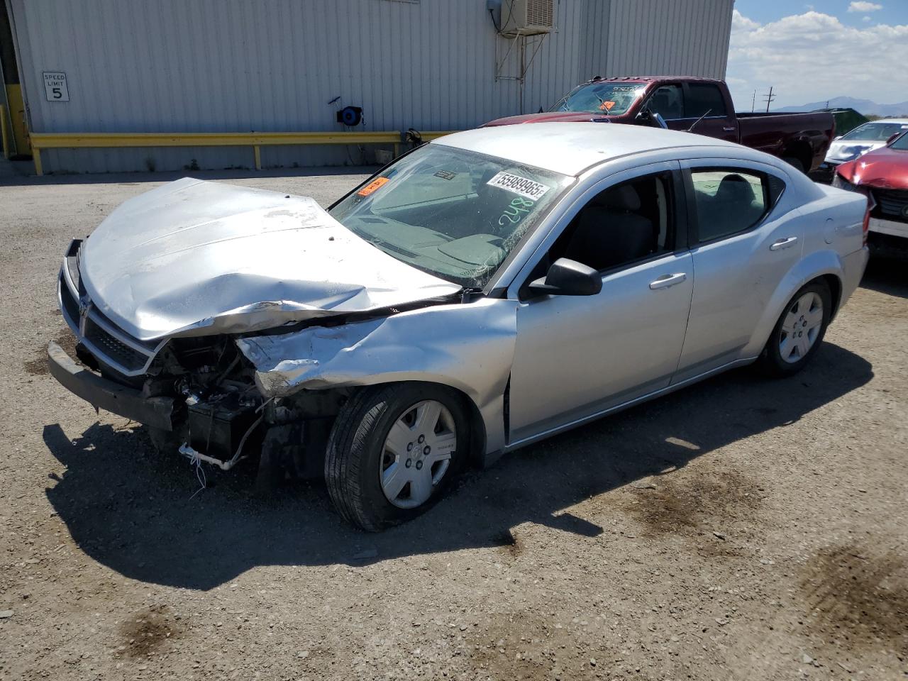 2008 Dodge Avenger Se იყიდება Tucson-ში, AZ - Front End