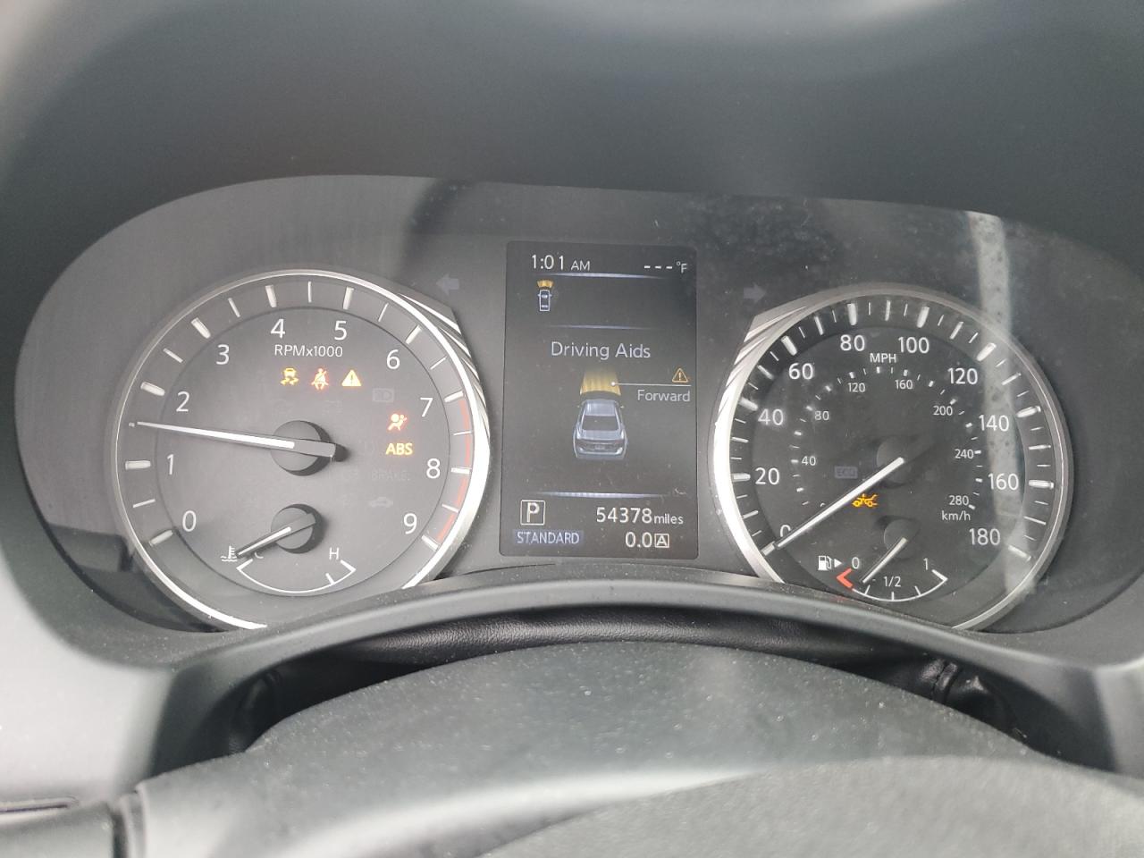 2019 Infiniti Q50 Luxe VIN: JN1EV7AR0KM591488 Lot: 56716385