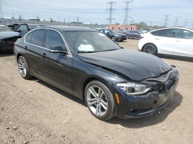  BMW 3 SERIES 2017 Черный