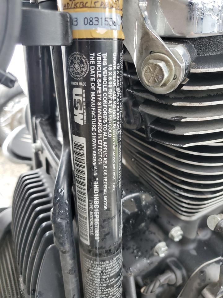 2023 Harley-Davidson Flhx VIN: 1HD1KBC15PB678660 Lot: 58817435