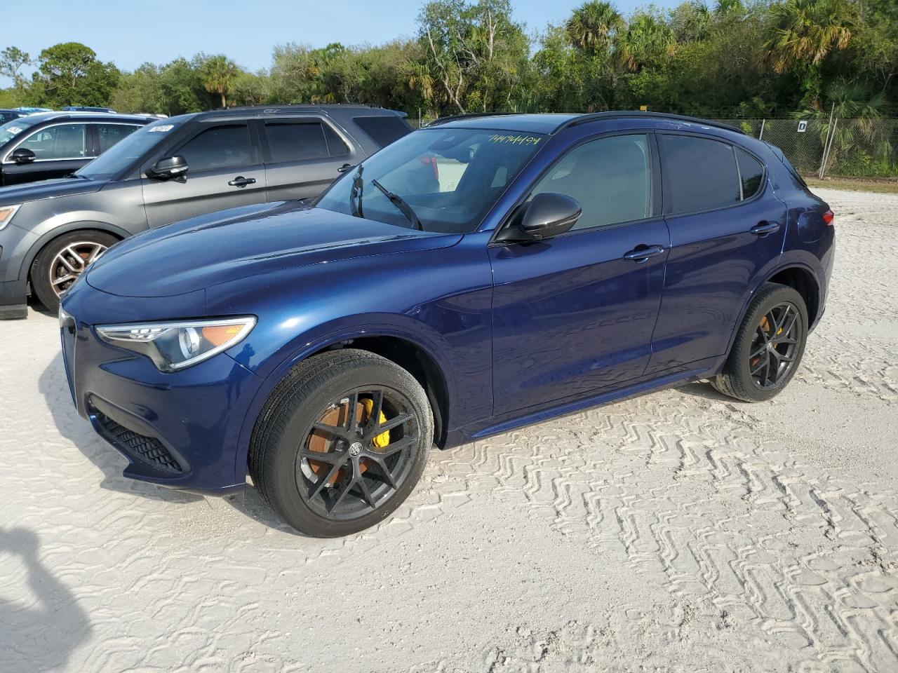2020 Alfa Romeo Stelvio на продаже в Fort Pierce, FL - Water/Flood