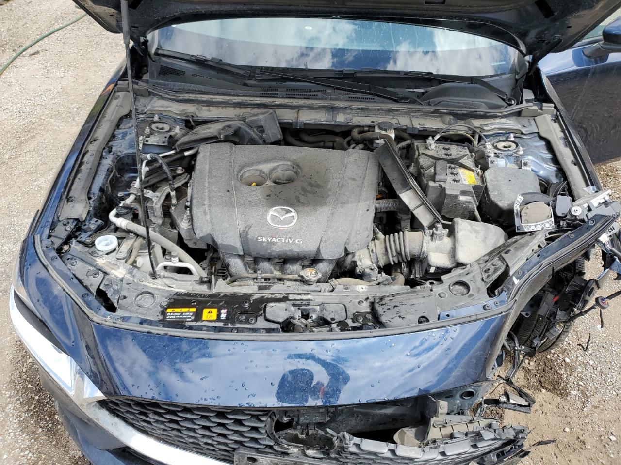 2021 Mazda 3 Preferred VIN: JM1BPBCL4M1338605 Lot: 55595605