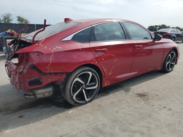  HONDA ACCORD 2019 Червоний