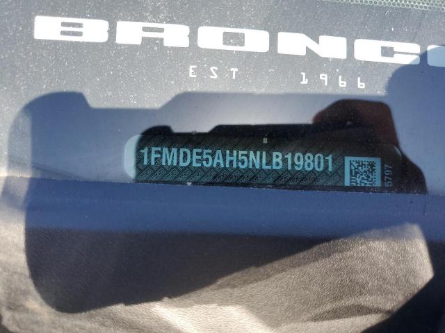 2022 FORD BRONCO BASE  