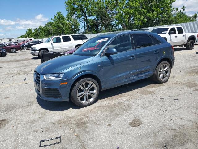  AUDI Q3 2018 Синий